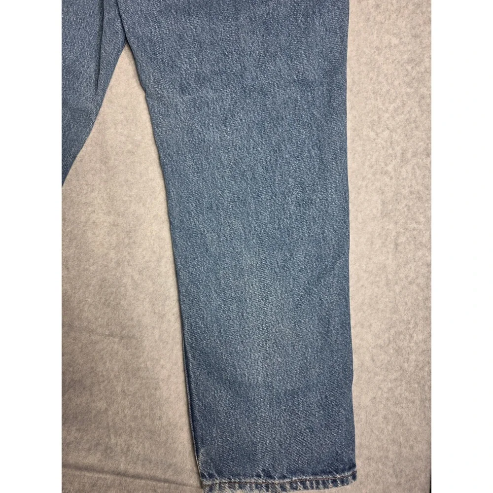 L.L.Bean Classic Fit Jeans Mens 35X29 Blue Medium Wash 100% Cotton Denim